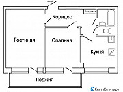 2-комнатная квартира, 48 м², 3/5 эт. Кострома