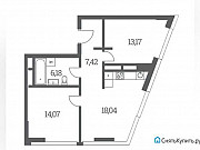 3-комнатная квартира, 58 м², 5/53 эт. Москва