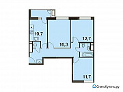 3-комнатная квартира, 72.4 м², 16/16 эт. Мытищи