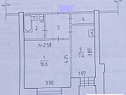 1-комнатная квартира, 33.6 м², 7/9 эт. Пермь