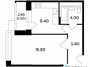 1-комнатная квартира, 37.5 м², 18/18 эт. Мытищи