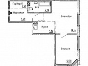 1-комнатная квартира, 49.7 м², 3/13 эт. Санкт-Петербург