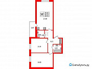 2-комнатная квартира, 62.7 м², 1/5 эт. Санкт-Петербург