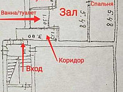 2-комнатная квартира, 43 м², 1/5 эт. Прокопьевск