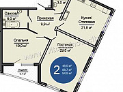 2-комнатная квартира, 94.8 м², 4/16 эт. Новороссийск