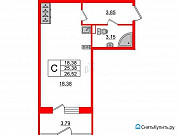 Студия, 25.4 м², 1/5 эт. Санкт-Петербург