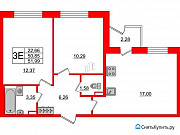 2-комнатная квартира, 50.9 м², 1/5 эт. Санкт-Петербург