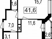 2-комнатная квартира, 39 м², 7/7 эт. Мытищи