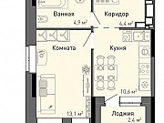 1-комнатная квартира, 34 м², 11/18 эт. Ижевск