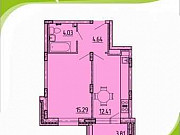 1-комнатная квартира, 37 м², 6/6 эт. Заречный