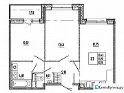 2-комнатная квартира, 52 м², 2/10 эт. Санкт-Петербург