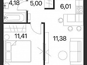 2-комнатная квартира, 38 м², 7/15 эт. Москва