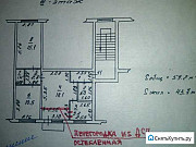 3-комнатная квартира, 59 м², 3/4 эт. Краснотурьинск