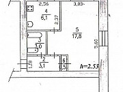 1-комнатная квартира, 30 м², 4/5 эт. Комсомольск-на-Амуре