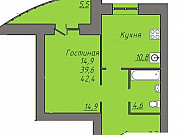 1-комнатная квартира, 42 м², 7/16 эт. Саранск