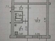 1-комнатная квартира, 33 м², 2/5 эт. Черкесск