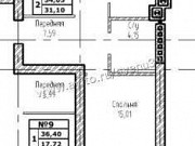 2-комнатная квартира, 54 м², 3/5 эт. Калининград