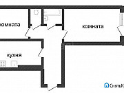 2-комнатная квартира, 51 м², 5/12 эт. Тюмень