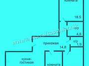 3-комнатная квартира, 85 м², 8/12 эт. Тюмень