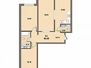 3-комнатная квартира, 85 м², 7/10 эт. Тюмень