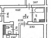 2-комнатная квартира, 71 м², 15/16 эт. Санкт-Петербург