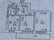 2-комнатная квартира, 51 м², 6/7 эт. Москва