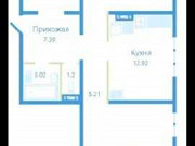 3-комнатная квартира, 87 м², 6/10 эт. Новосибирск