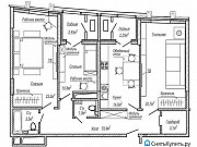 3-комнатная квартира, 96 м², 7/18 эт. Воронеж