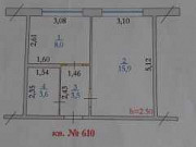 1-комнатная квартира, 31 м², 6/8 эт. Нефтеюганск