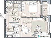 1-комнатная квартира, 48 м², 7/19 эт. Казань