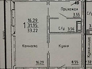 1-комнатная квартира, 32 м², 9/10 эт. Челябинск