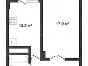 1-комнатная квартира, 49 м², 2/19 эт. Рязань