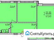 2-комнатная квартира, 63 м², 2/3 эт. Новороссийск
