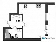 Студия, 32 м², 9/12 эт. Санкт-Петербург