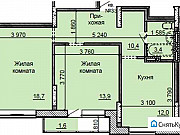 2-комнатная квартира, 60 м², 4/10 эт. Новосибирск