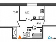 2-комнатная квартира, 42 м², 16/19 эт. Санкт-Петербург