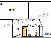 2-комнатная квартира, 54 м², 2/18 эт. Владимир