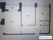 2-комнатная квартира, 65 м², 6/18 эт. Москва