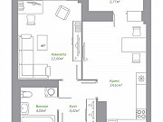 1-комнатная квартира, 36 м², 15/17 эт. Видное