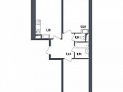 3-комнатная квартира, 59 м², 21/22 эт. Москва