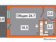 Студия, 24 м², 12/22 эт. Санкт-Петербург