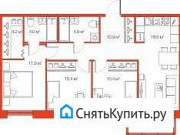 3-комнатная квартира, 75 м², 6/23 эт. Санкт-Петербург