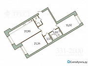 2-комнатная квартира, 98 м², 2/5 эт. Санкт-Петербург