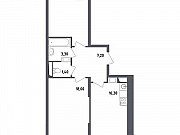 2-комнатная квартира, 61 м², 6/23 эт. Москва