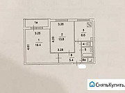 2-комнатная квартира, 45 м², 3/12 эт. Москва