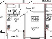 1-комнатная квартира, 39 м², 17/18 эт. Ставрополь