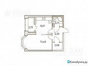 1-комнатная квартира, 36 м², 3/13 эт. Санкт-Петербург