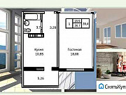 1-комнатная квартира, 39 м², 8/17 эт. Оренбург