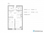 2-комнатная квартира, 68 м², 5/5 эт. Москва