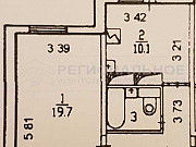 1-комнатная квартира, 43 м², 12/24 эт. Москва